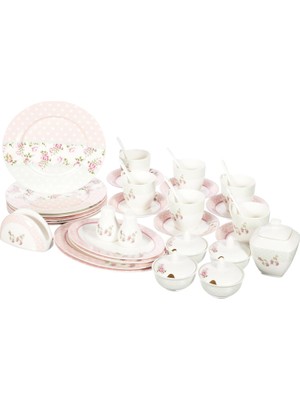 Mena Rise Pierre Cardin Holly 6 Kişilik Kahvaltı Takımı