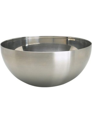 Mena Rise Salata Kasesi "paslanmaz Çelik Kase Blanda Blank" Servis Kasesi 20 cm Çapında, Yakl. 20,32 Cm)