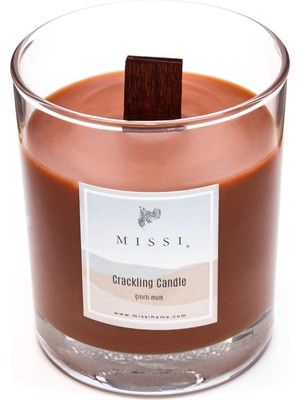 Mena Rise Fitilli Kokulu Craklıng Vegan Mum (Çıtırtılı)