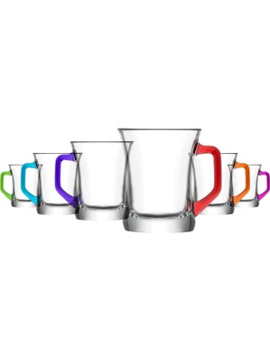 Mena Rise Renkli 6'lı Kupa