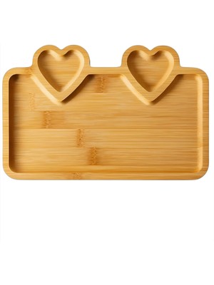 Mena Rise High-Tech Kalpli Bölmeli Bambu Atıştırmalık Tabağı – Kuruyemiş, Lokum ve Kuru Meyve Servis Tepsisi | Ahşap Sunum Tabağı, Türk Kahvesi Yanı Için Şık Sunum