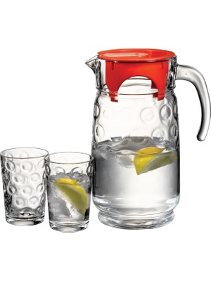 Mena Rise Rings Su Takımı - 1 Sürahi ve 4, 2724466285907