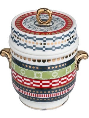 Mena Rise Art Lancelot Kulplu Kavanoz 16 cm