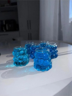 Mena Rise Boncuk Kahve Yanı 6'lı Mini Üzüm Boncuk Şekilli Pinterest 75ML Isıya Dayanıklı