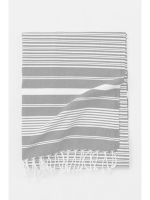 Mena Rise Pamuk Havlusu Açık Gri