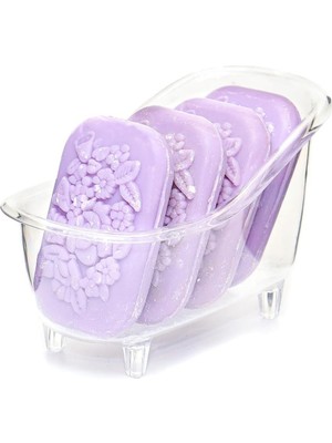 Mena Rise Küvetli Mor Sabun Seti