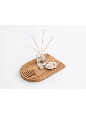 Mena Rise Ahşap Gökku?a?? Sunum Tepsisi ve Tak?l?k