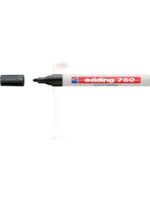 Kitabevimden Edding Markör Boya Dekor Yuvarlak Uçlu 2-4 mm Siyah (10 Adet) 750