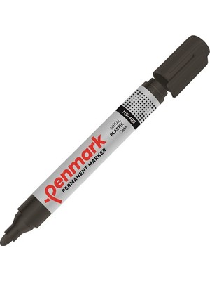 Kitabevimden Penmark Permanent Marker Yuvarlak Uç Siyah  2-3 mm (12 Adet)Hs 405 01