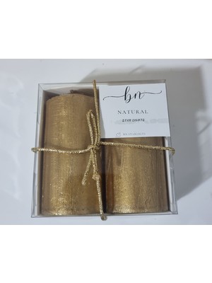 Bn.starlights Metalik Sütun2 Li Mum