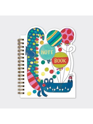 Smiggle Rachel Ellen - Timsah Şekilli Tel Kapaklı Defter