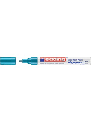 Kitabevimden Edding Markör Boya Dekor Yuvarlak Uçlu 2-4 mm Açık Mavi (10 Lu PAKET)750CR