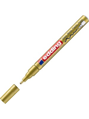 Kitabevimden Edding Markör Dekor Boya Yuvarlak Uçlu 1-2 mm Altın 751CR