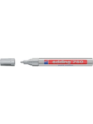 Kitabevimden Edding Markör Boya Dekor Yuvarlak Uçlu 2-4 mm Gümüş (10 Adet) 750