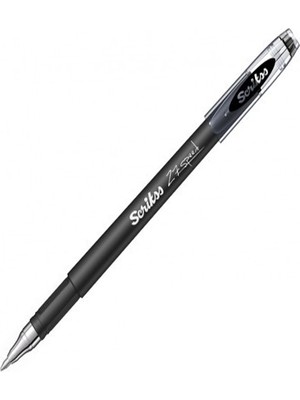 Kitabevimden Scrikss Tükenmez Kalem Z7 Speed Jel 0.7 mm Siyah 12 Li