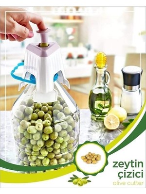 Buffer® Kolay Zeytin Dilme Çizme Aparatı Pratik Kolay Zeytin Çizici Alet