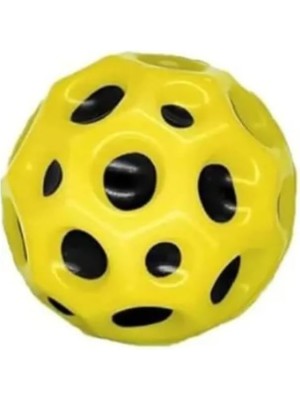 Mena Rise Ball (Yükseğe Zıplayan Top) - 7 cm - Süper Eğlenceli Uzay Topu - Space - Bouncy Ball - Sarı