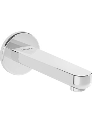 Mena Rise Root Round A42470 Çıkış Ucu, Krom