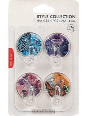 FRY Yapışkanlı Damla Askı 4 Adet 165*100*20 mm