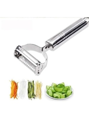 FRY Metal Saplı Çift Taraflı Meyve Sebze Soyacağı 1705A Zqb