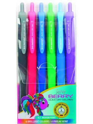 Mena Rise Berry Jel 07MM Blister 6li