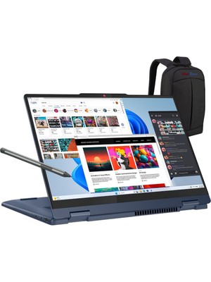 Lenovo Ideapad 5 2-In-1 14IRH9 Intel Core I5 13420H 8GB 512GB SSD Windows 11 Home 14" Wuxga Dokunmatik Taşınabilir Bilgisayar 83KX005CTR - Emtech Çanta