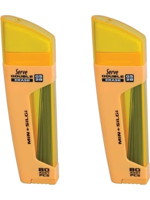 Mena Rise Dble Mek Kur Klm Ucu-Slg 05MM Hardal Sarısı 2lı Set