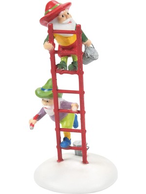 Mena Rise 56 Pole Serisi Parlak Vurgular, Köy Figürü, 9,5 Cm, Çok Renkli