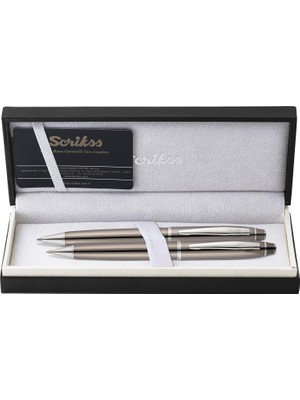 Mena Rise Noble 35 Tükenmez Kalemversatil Takım Titanyum