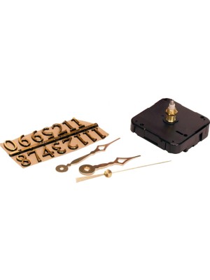 Mena Rise - Hollow 3 Piece Clock Kit 3/4