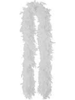 Beyaz Otriş Boa Tüy