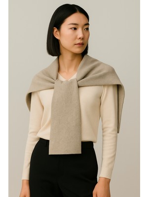 Wega Moda Kare Parçalı Patchwork Atkı - Spor Triko Örme Omuz Atkısı | Unisex Boho Şal - Atkı