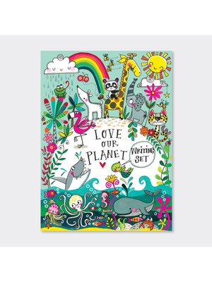 Smiggle Rachel Ellen - Love Our Planet Mektup Yazma Seti