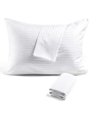 Mena Rise Çizgili Yastık Kılıfı – 50X70 Cm, 83TEL