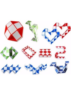 Mena Rise Parça Rubik Yılan Zeka Küpü Küçük Boy BAMBMNM268