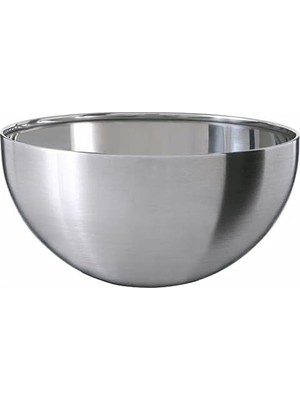 Mena Rise Servis Salata Kasesi Metal 12 cm Paslanmaz Çelik Kase Sunum