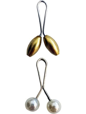 FRY 2 Adet Tesettür Eşarp ve Şal Klipsi Set 1