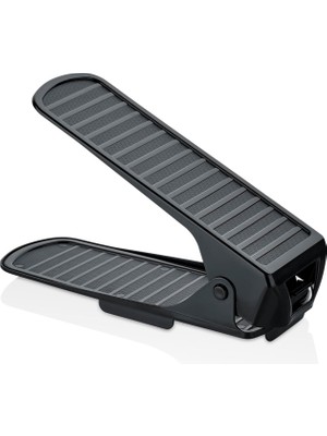 Mena Rise Düzenleyici Raf Rampası -4'lü Set (4 Adet) Katlanabilir, Ayarlanabilir Yükseklik, Kaymaz Yüzey, Çift Katlı Saklama Çözümü Dolap Içi Organizer