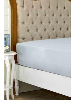 Mena Rise Koyu GRI%100 Pamuk Düz Çarşaf 160 cm x 240 cm