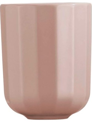 Mena Rise Bevel Tek Kişilik Kulpsuz Mug 450 cc Mat Pembe