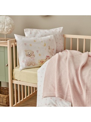 Mena Rise Triko Battaniye Pembe