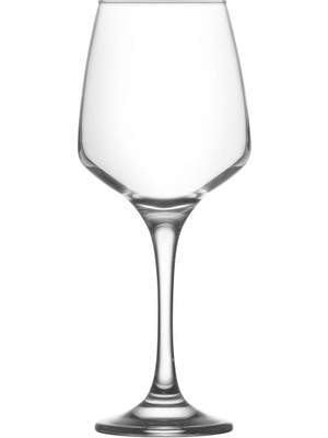 Mena Rise Lal 6'lı Şarap Kadehi, 400 cc