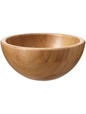 Mena Rise Bambu Servis Kasesi Ölçü 12 cm Bambu Çerezlik Kase