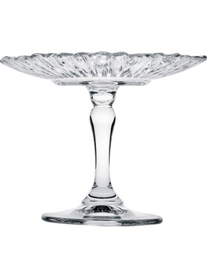 Mena Rise Ayaklı Cam Servis Tabağı