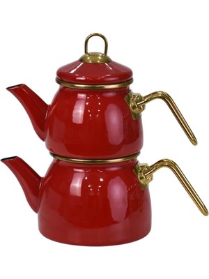 Mena Rise Red Mini Model Çaydanlık