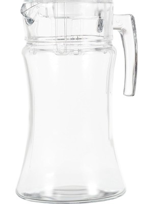 Mena Rise Azur Şeffaf Akrilik Kapaklı Sürahi - Tekli - 1400CC