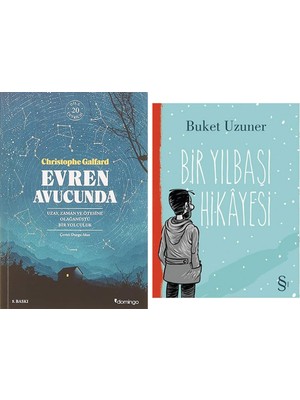 Everest Yayınları Evren Avucunda: Uzay, Zaman ve Ötesine Olağanüstü Bir Yolculuk + Bir Yılbaşı Hikayesi