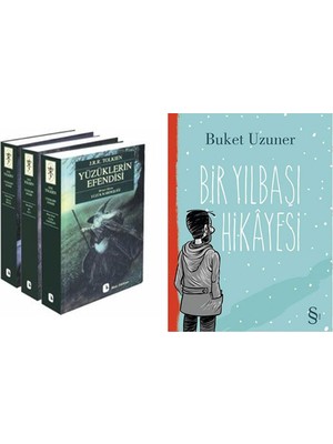 Everest Yayınları Yüzüklerin Efendisi 3 Kitap Takım + Bir Yılbaşı Hikayesi