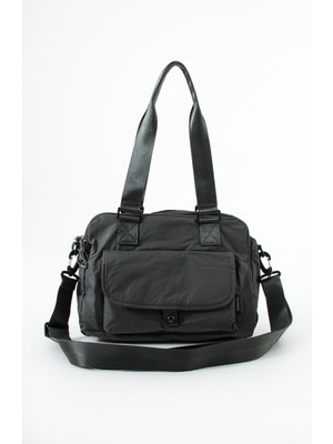 Sanmorris Kadın Çok Gözlü Suya Dayanıklı Seyahat Uygun El ve Omuz Çantası