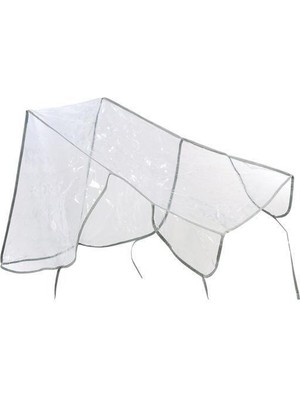 Buffer® Bebek Arabası Puset Şeffaf Yağmurluk Rüzgar Engelleyici Muşamba